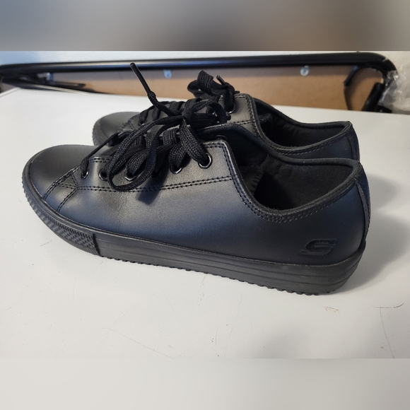 Skechers Work Sneakerss Leather Slip Resistant - Picture 5 of 11